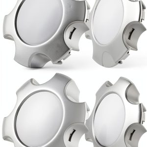KPALAG Silver Wheel Center Hub Caps 17 inches-0
